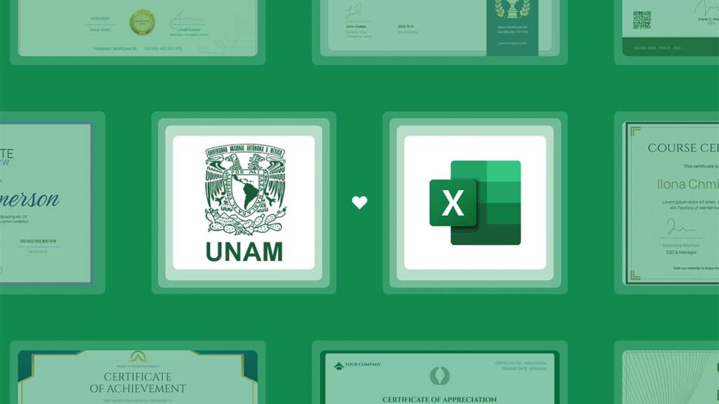 La UNAM Te Certifica En Excel Totalmente Gratis Y Desde Casa