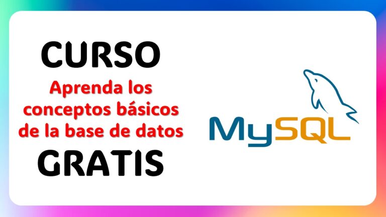 Domina la Gestión de Bases de Datos con este Curso Gratis de SQL con MySQL en Udemy