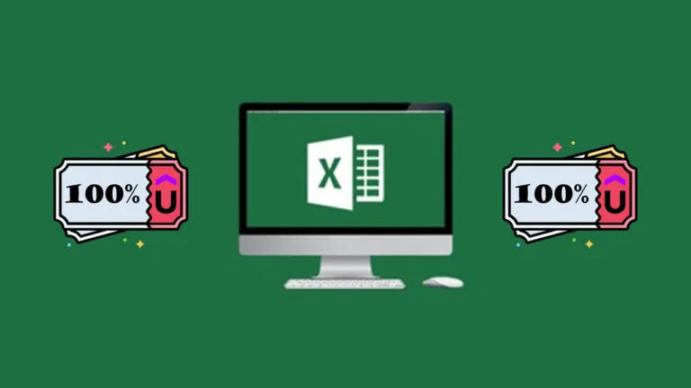 Cupón Udemy - Fundamentos de Microsoft Excel: guía para principiantes - 100% de descuento