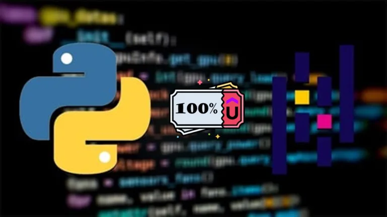 Cupón Udemy - Nuevo Curso de análisis de datos en Python para principiantes - 100% de descuento