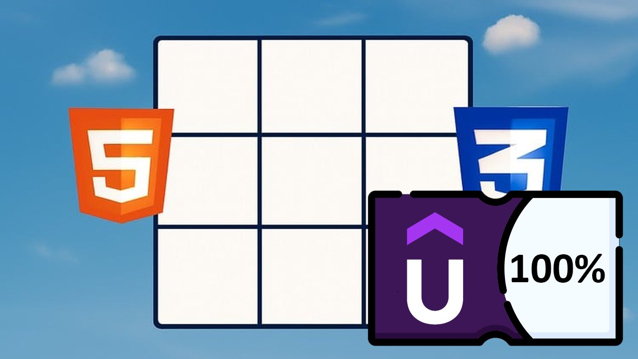 Build a Tic Tac Toe Game Using JavaScript, HTML & CSS