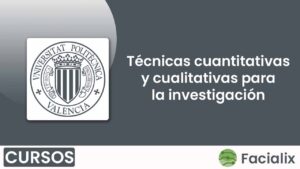 Técnicas cuantitativas y cualitativas para la investigación - Curso de programación gratis