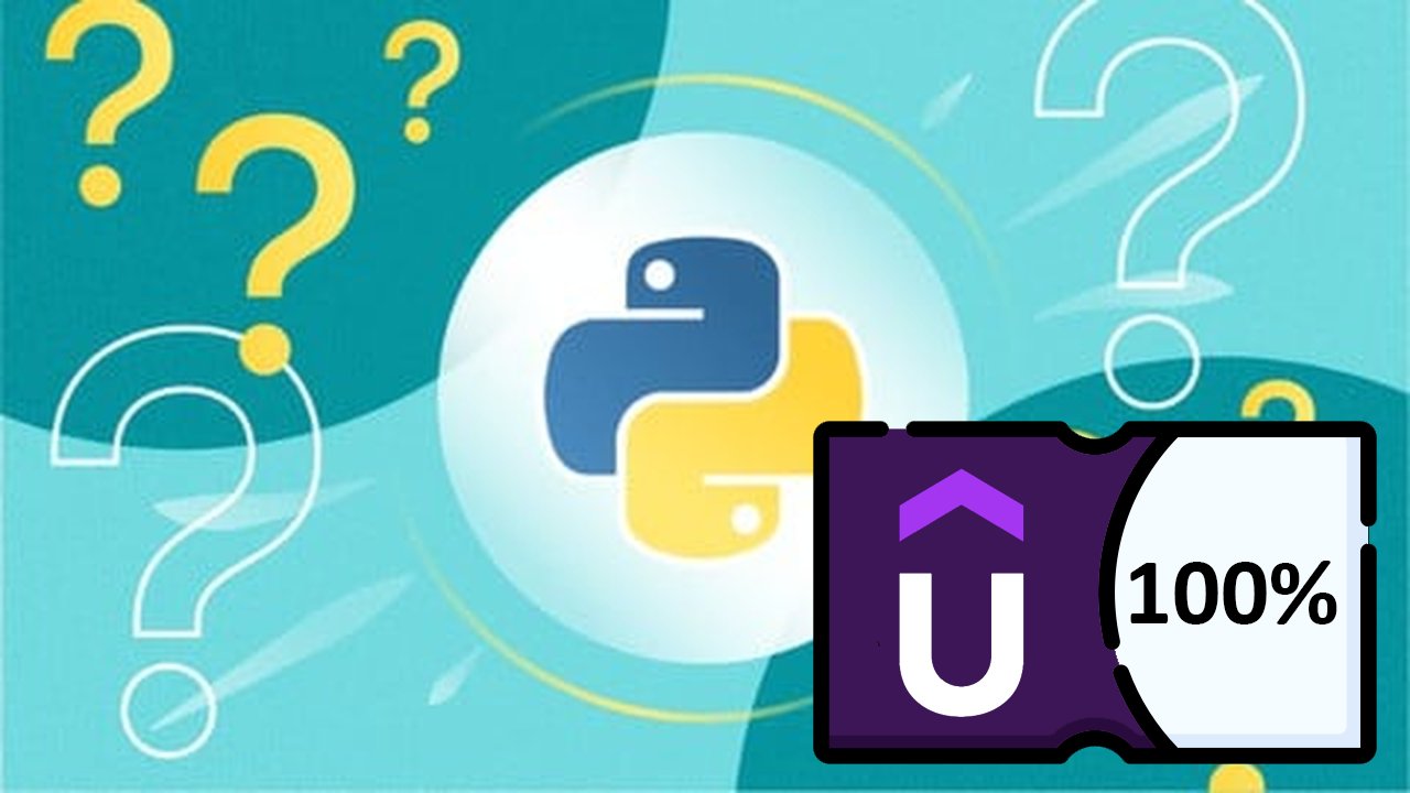 Python Programming Masterclass