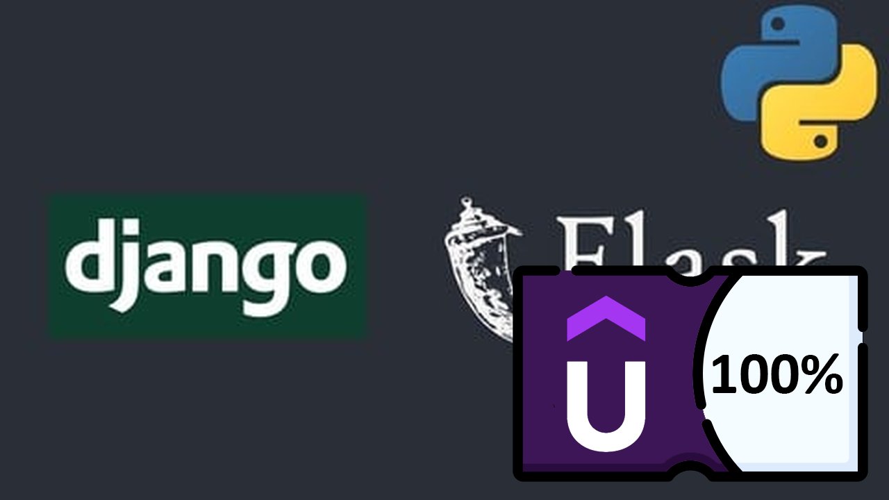 Python,Flask Framework And Django Course For Beginners