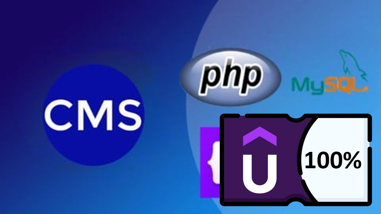 Build Complete CMS Blog in PHP MySQL Bootstrap & PDO