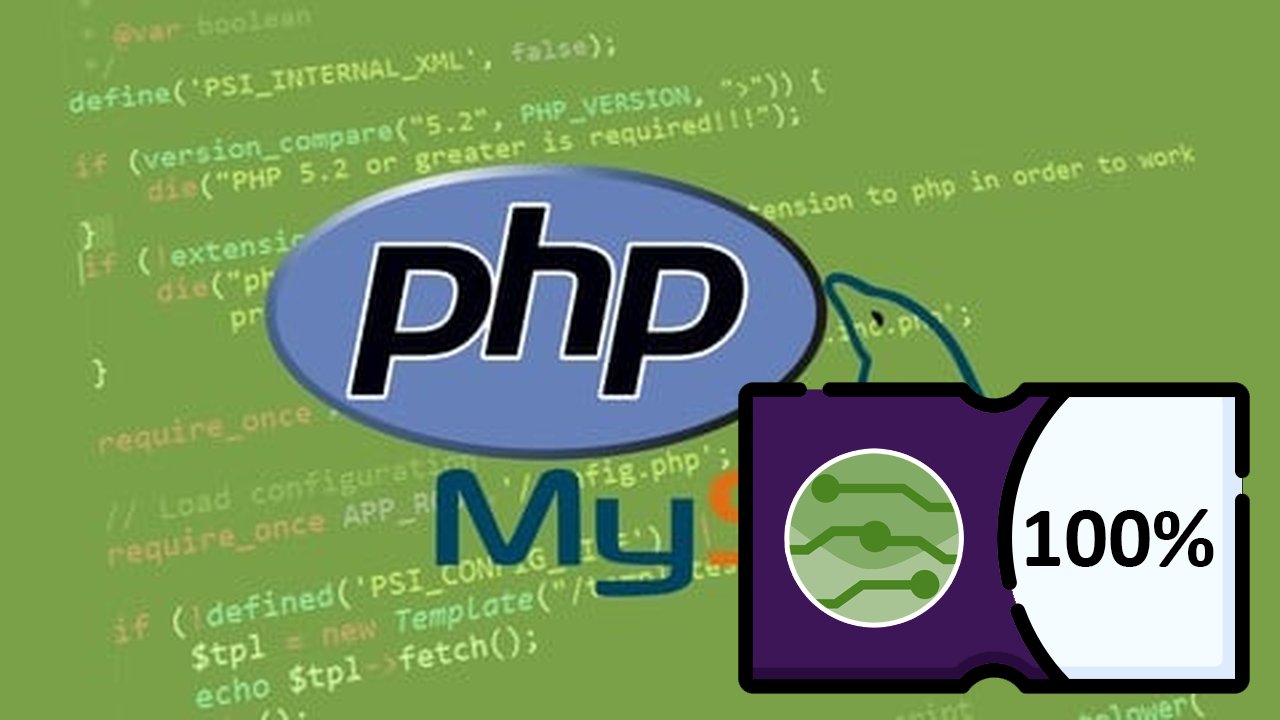 Learn PHP Programming: Create Dynamic Websites with MYSQL