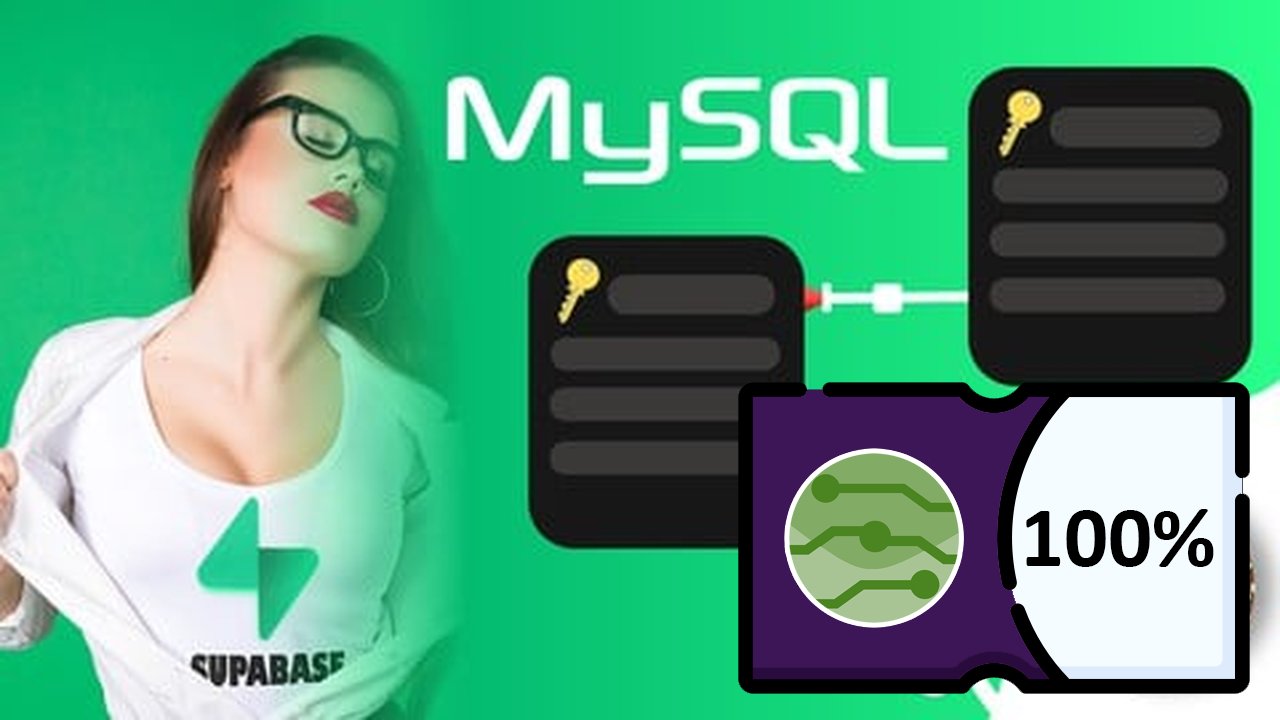 MySQL desde 0 hasta SUPABASE: Domina las bases de datos