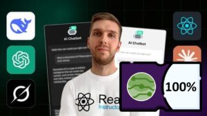 Cupón Udemy: Chatbot de IA React.js creado con ChatGPT, Gemini y DeepSeek - Cupón Udemy gratis