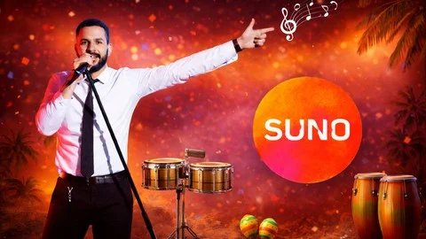 Crea música latina viral con Suno AI: reguetón, salsa y más