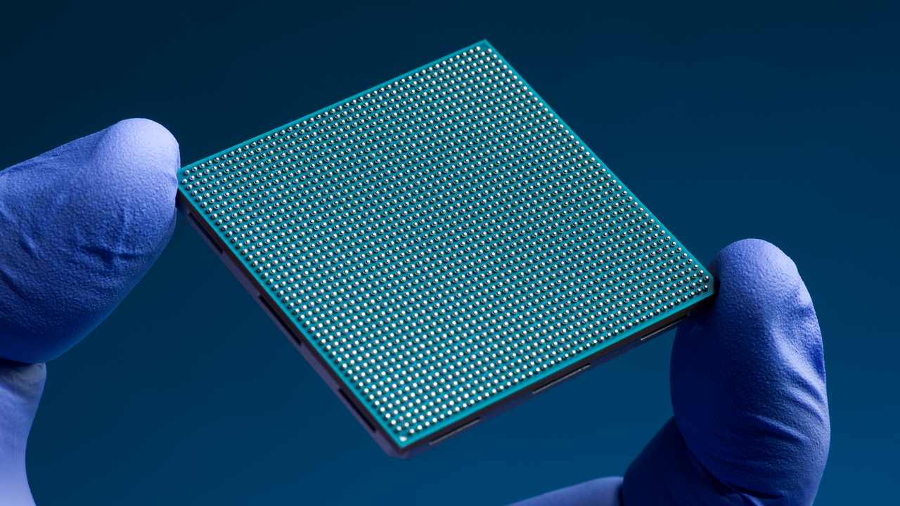 Vista del procesador HPSC de la NASA y Microchip