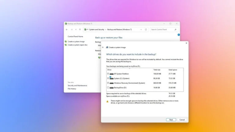 Microsoft activa backup de configuraciones por defecto fuera de la UE en Windows 11 26H2