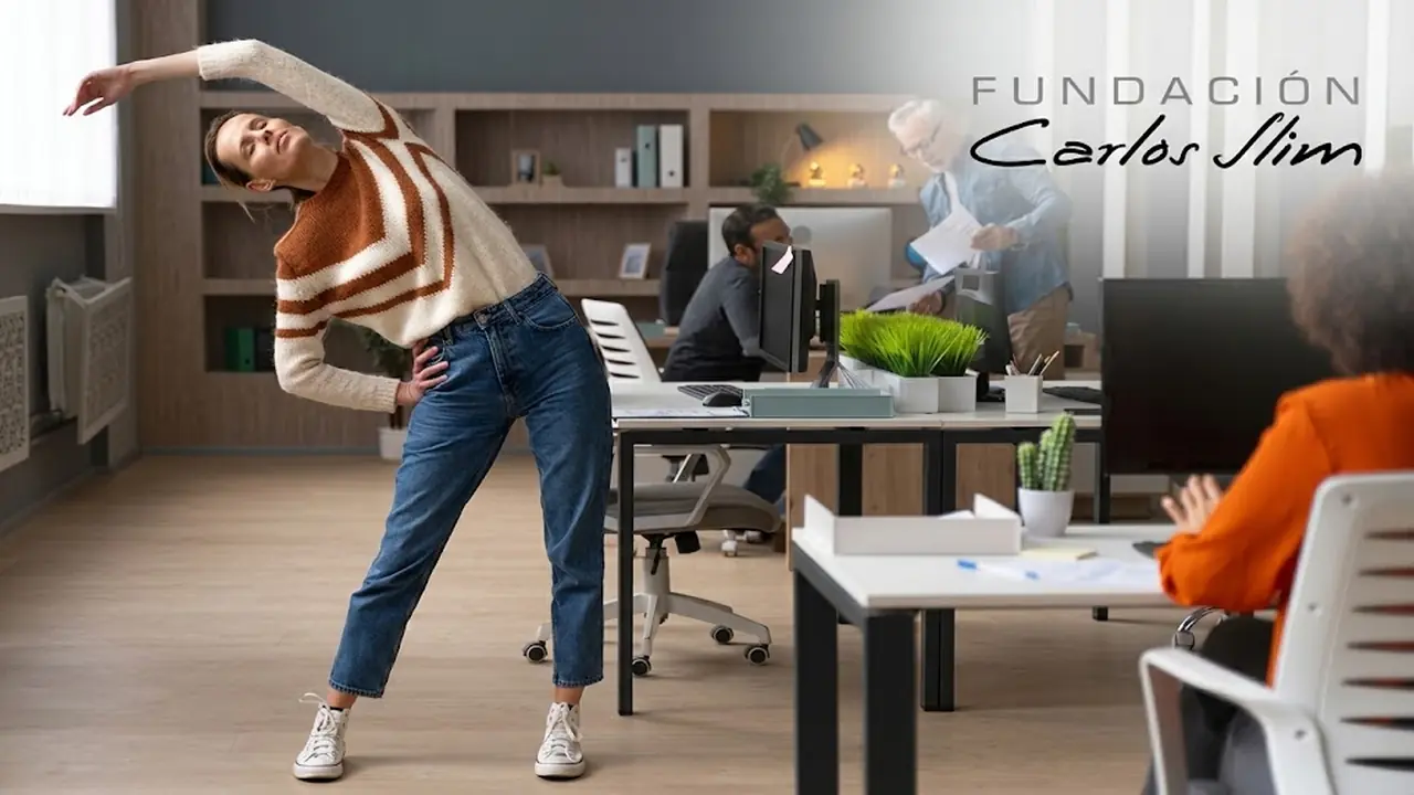 Curso gratuito de Pausas activas de Fundación Carlos Slim en Aprende.org - Facialix
